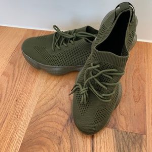 Olive Green Sneakers